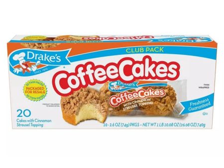 Drake’s Coffee Cakes - 20 ct on Sale