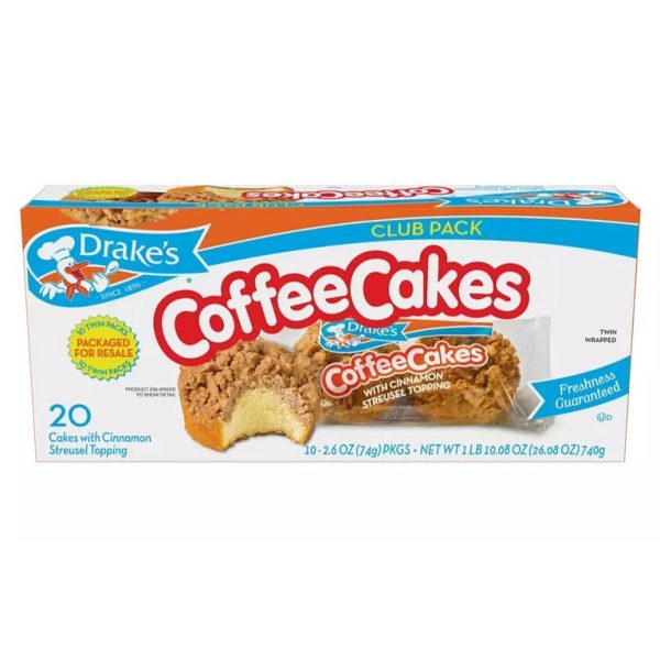 Drake’s Coffee Cakes - 20 ct on Sale