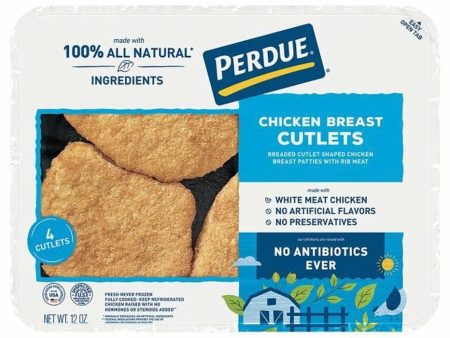 Perdue Chicken Breast Cutlets 4ct Discount