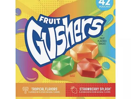 Gushers Fruit Snacks - 42 ct Cheap