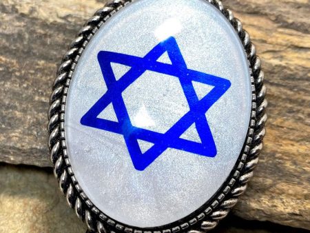 Star of David bolo tie - show your support for Israel Online now