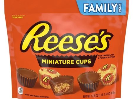 Reese’s Miniatures Milk Chocolate Peanut Butter Cups Family Size on Sale