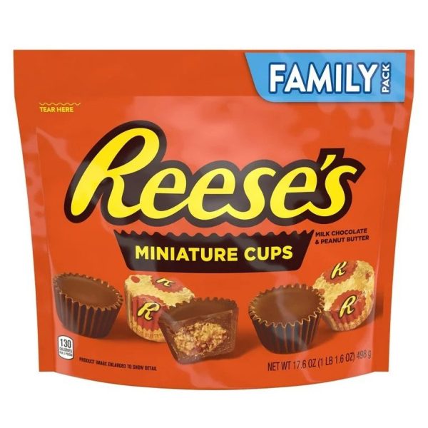 Reese’s Miniatures Milk Chocolate Peanut Butter Cups Family Size on Sale