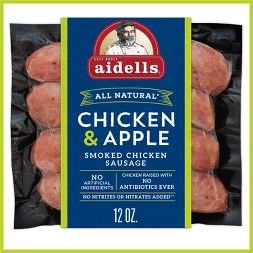 Aidells Chicken & Apple Smoked Chicken Sausage 12oz Online