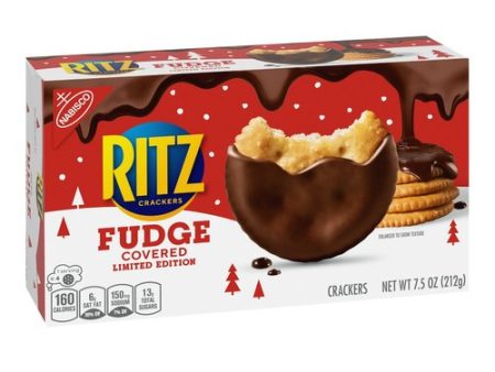 RITZ Fudge Covered Holiday Crackers, Limited Edition For Discount