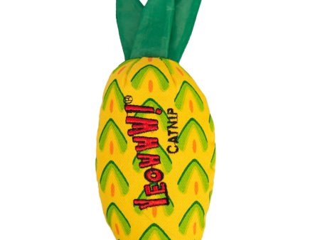 Yeowww! Pineapple Catnip Toy (Yellow) Online